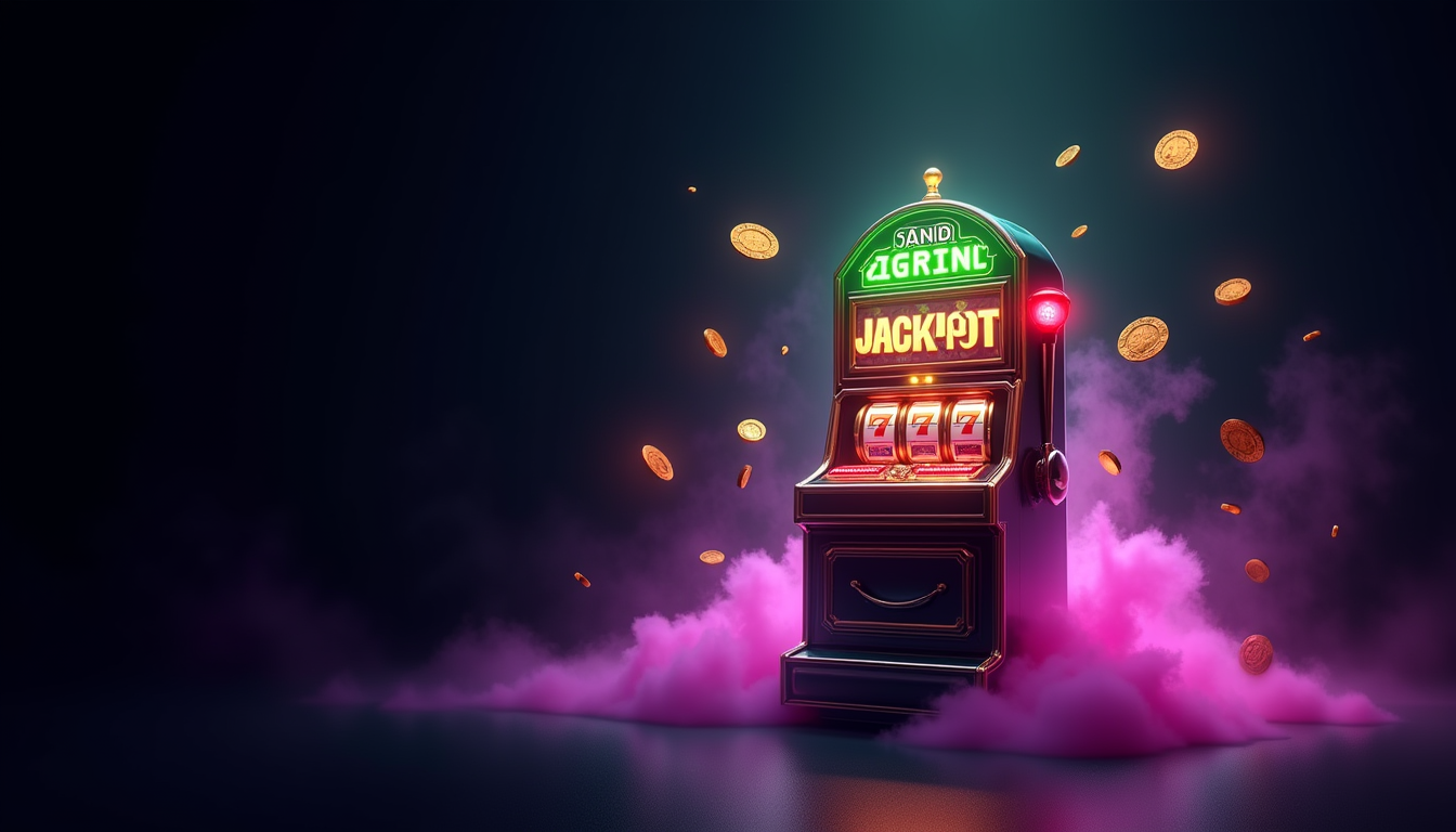 renderz app Galactic Gems menu showing available slot titles